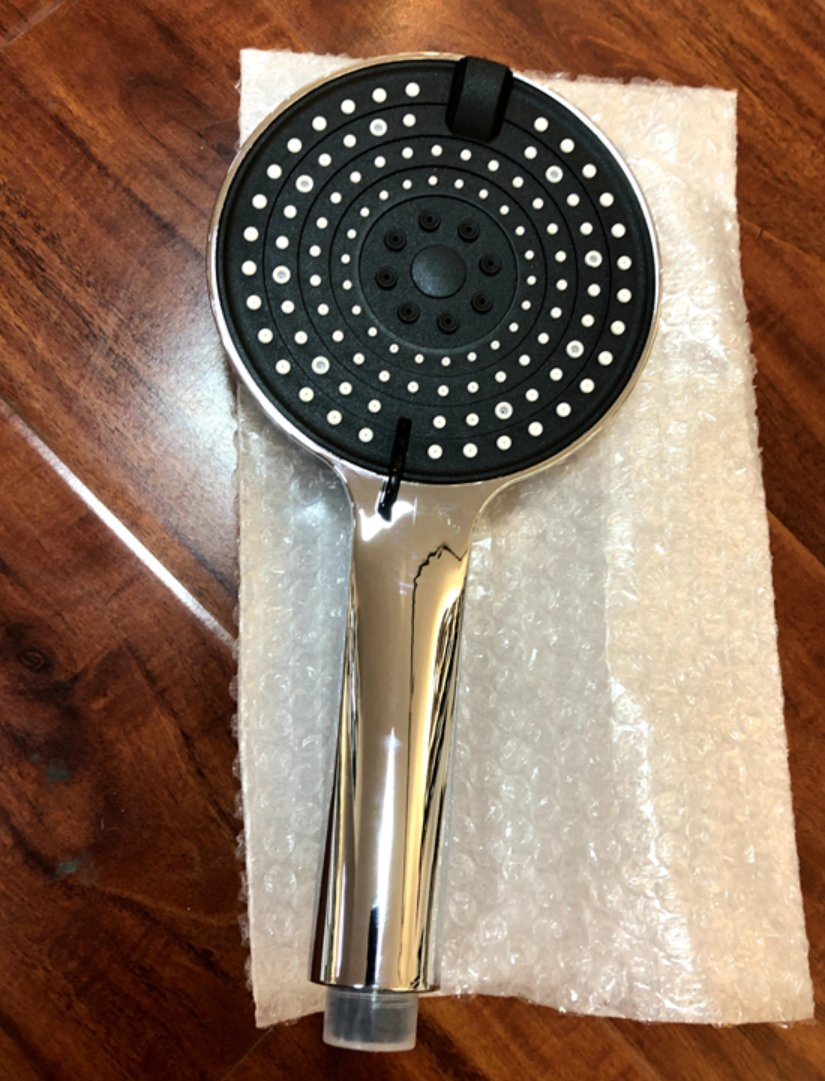 Luxurious Round ABS Rainfall Shower Head for Modern Bathrooms