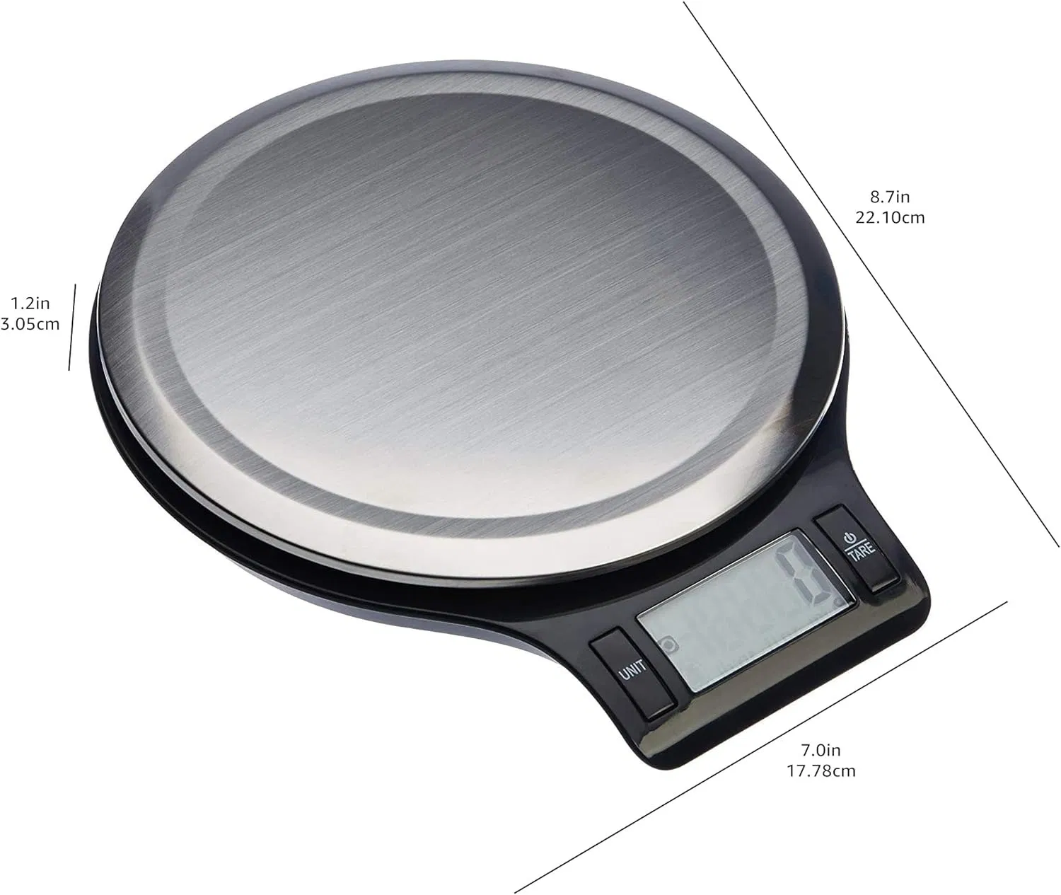 Hot Sale Stainless Steel Electronic Digital Smart Weighing Precision Food Kitchen Scale