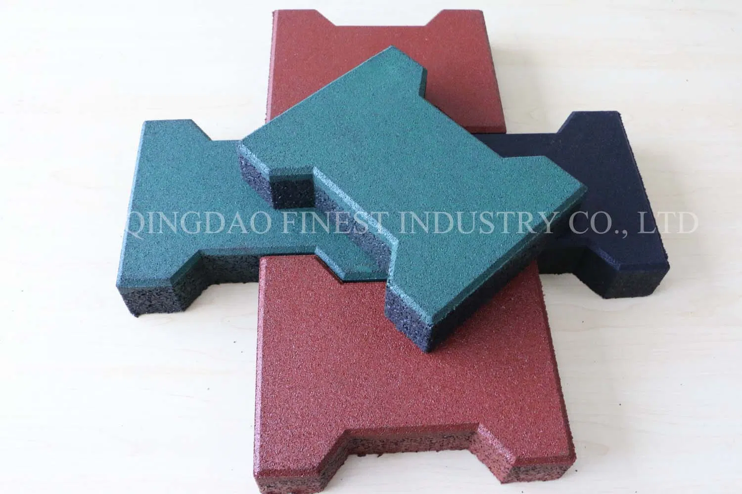 Hot-Selling Shock Absorber Dog-Bone I Brick Outdoor Rubber Bricks Paver