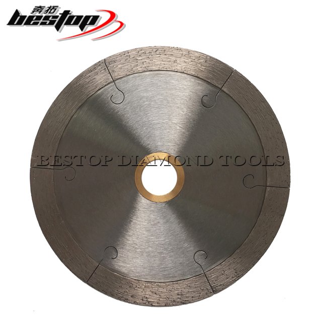 Continuous Rim Diamond Saw Blade for Agate Cutting