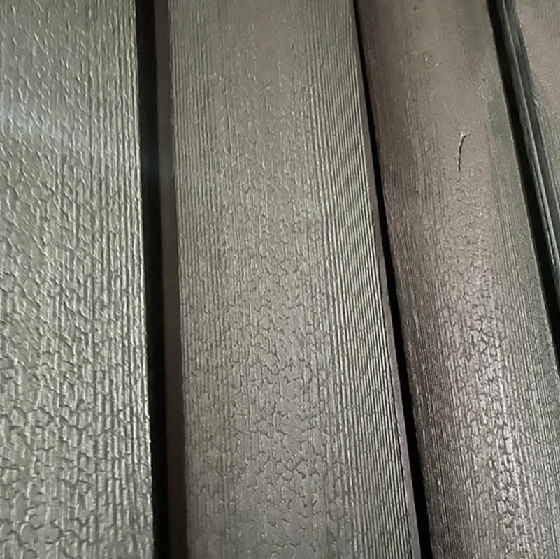 Factory Direct Outdoor Anti-Corrosion Solid Wood Deep Carbonized Thermally Treated Wood Shou Sugi Ban Decorative Exterior Burnt Charred Wall Panels