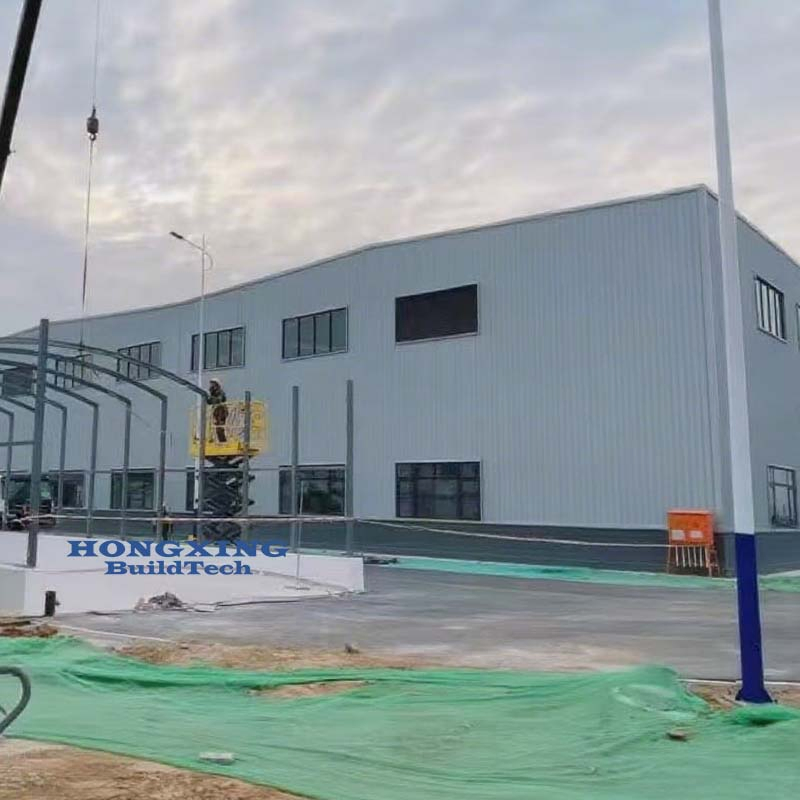 Durable Prefabricated Steel Structure for Waste Treatment Solutions|Quick-Install Metal Plant for Waste Management Systems Plant