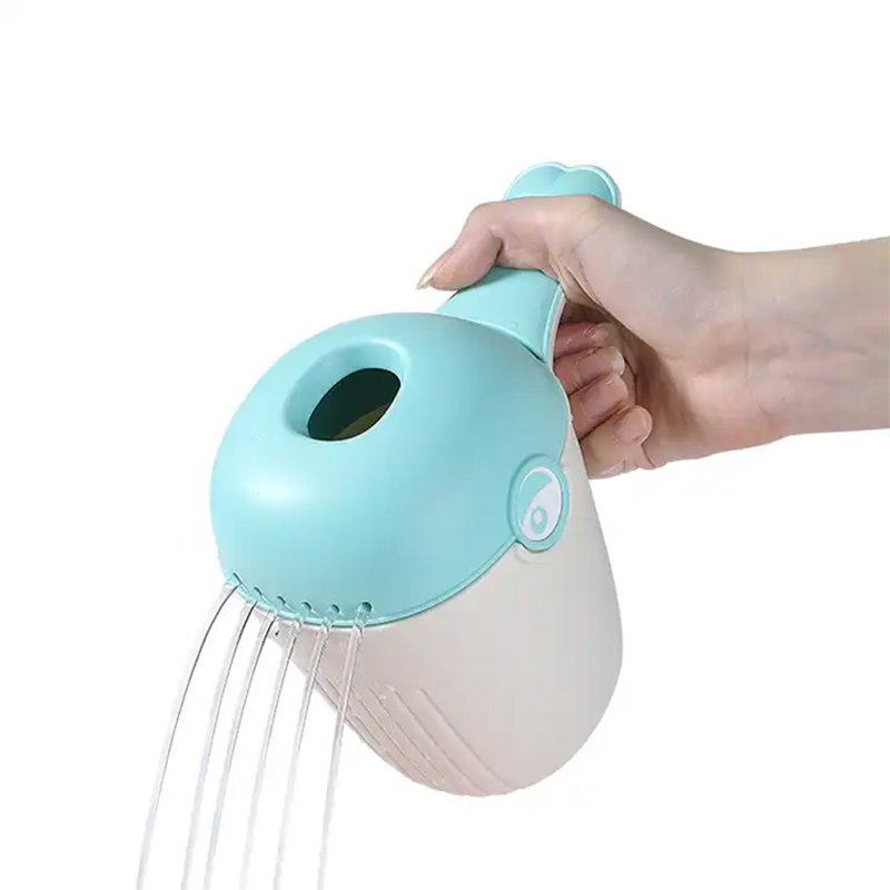 Baby Bath Waterfall Rinser Kids Washing Hair Shower Shampoo Rinser Cup