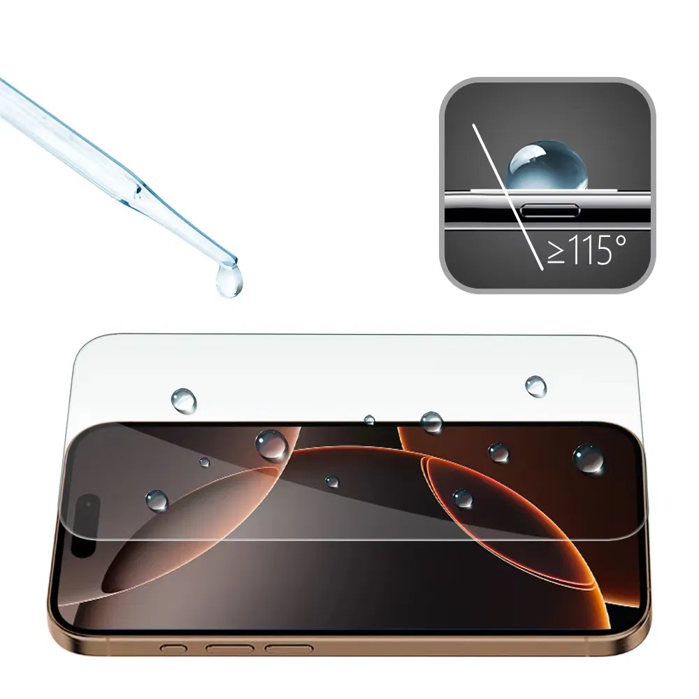 Защитное стекло для iPhone 15/16/17, HD, ударопрочное