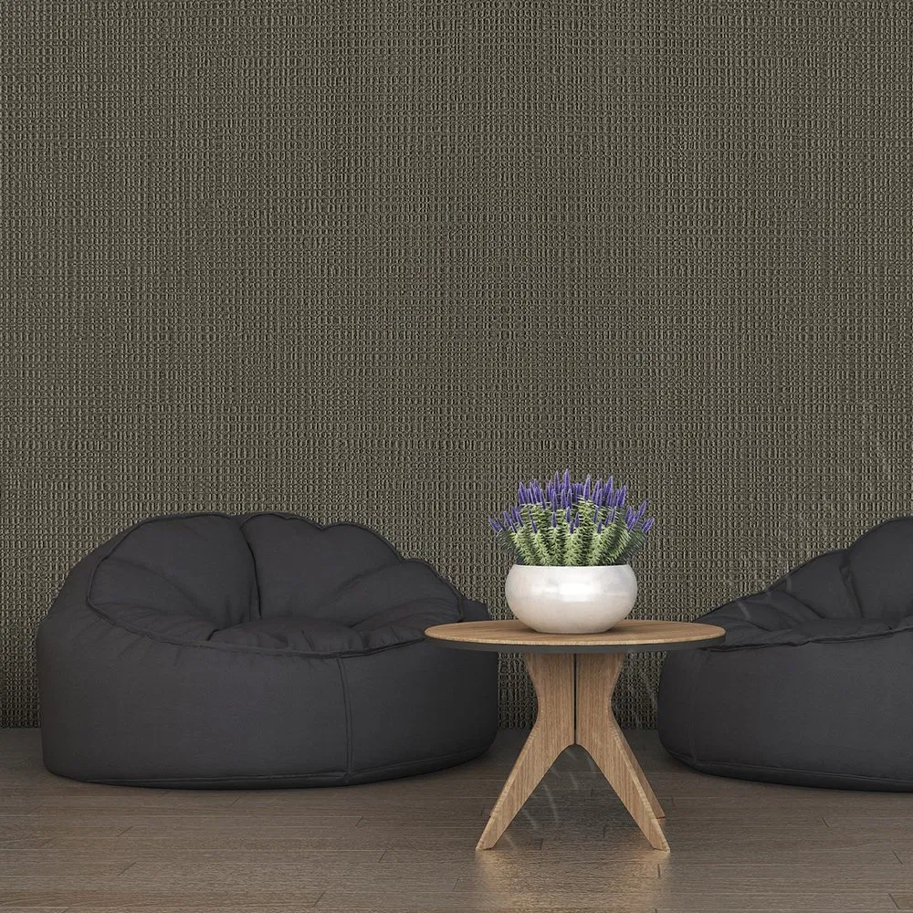 Environmental and Flame Resistant PVC Wallcovering Fabric Roll