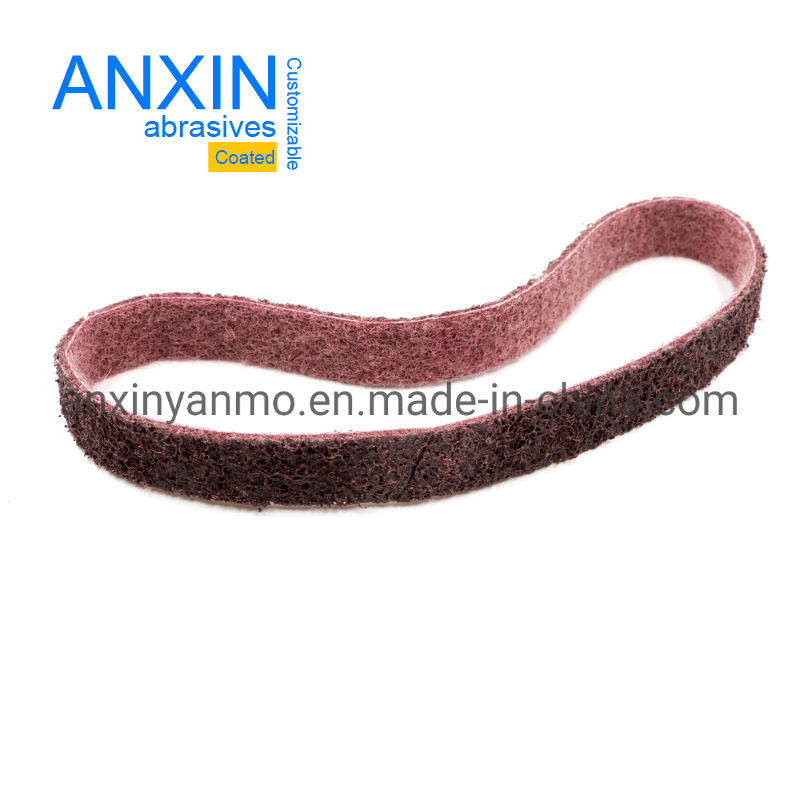 Premium Red Sanding Belt for Metal Surface Polishing and Grinding