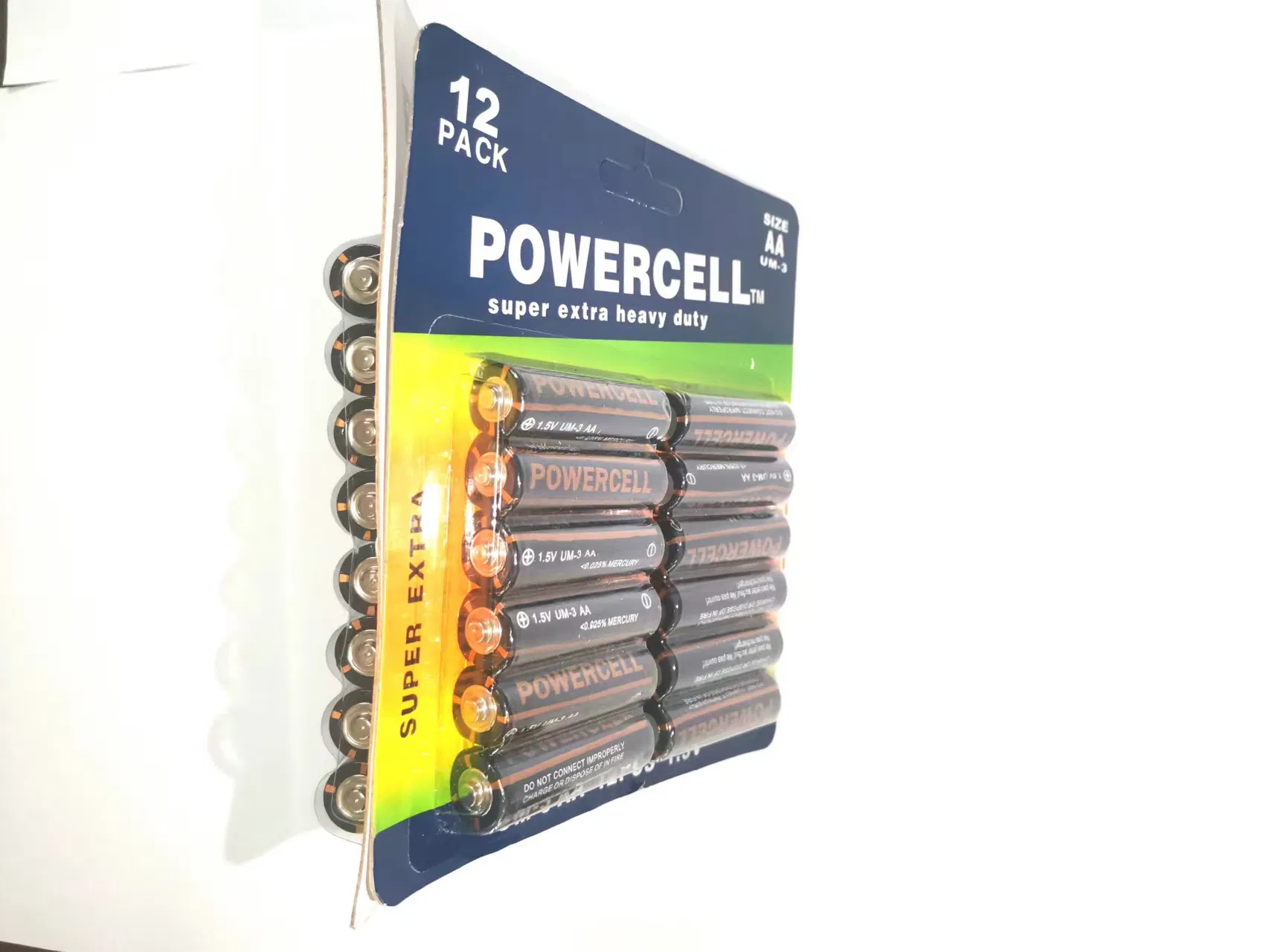 Батарейка PowerCell AA R6 1.5V (цинк-угольная)