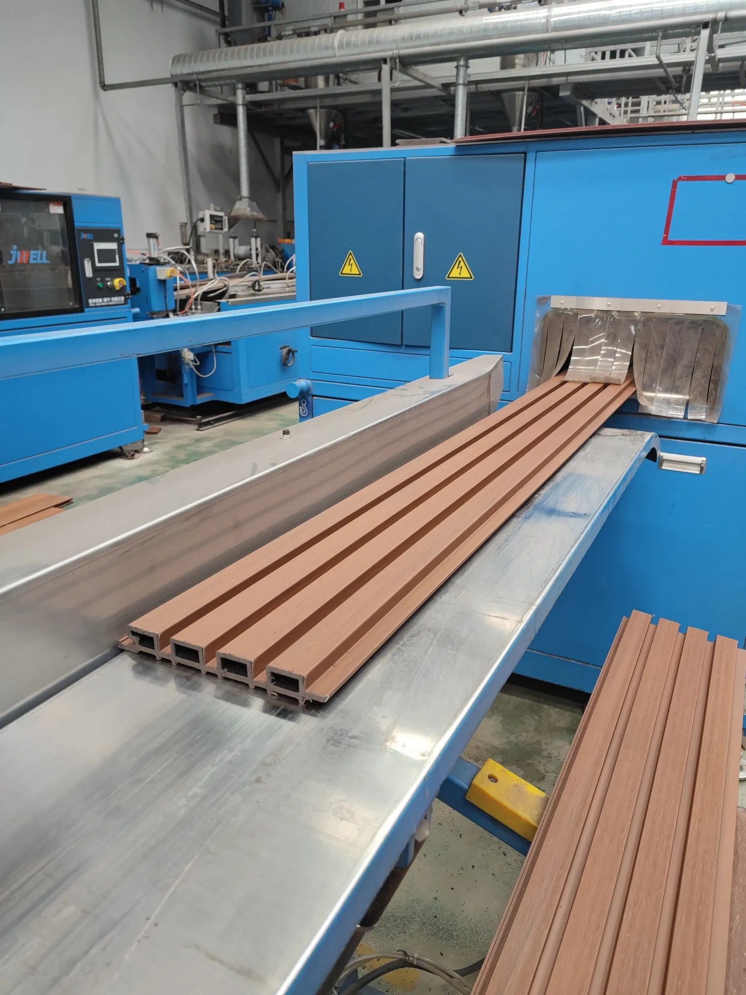 Extra Long WPC Wall Panel Uninterrupted Installation Commercial Board