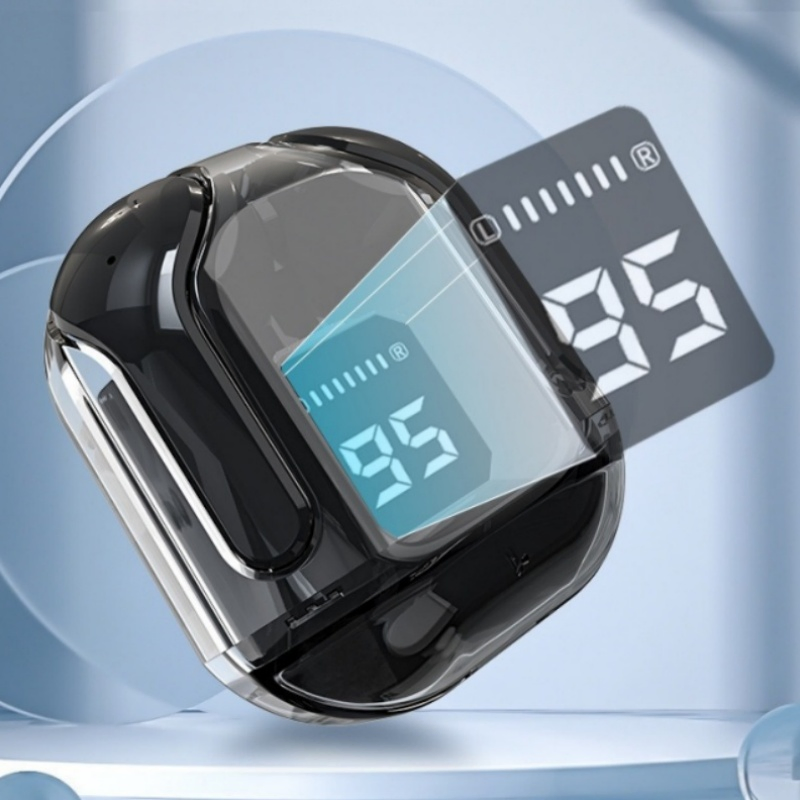 Mini Tws Earbuds with Digital Display and Noise Isolation