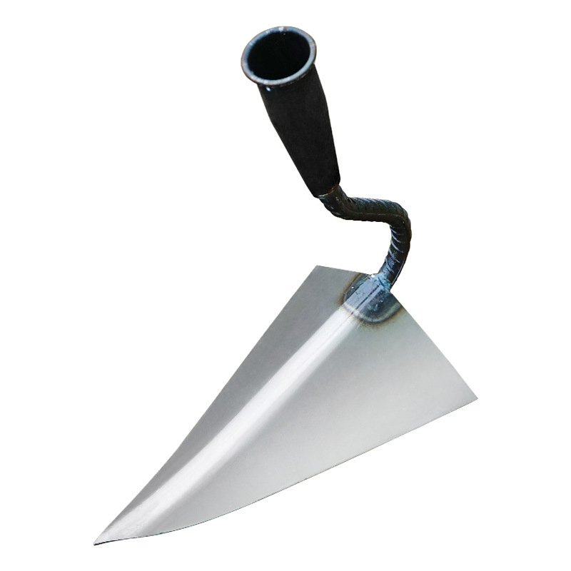 Hand Pulled Plow Hoe Heavy Duty Gardening Tool for Weeding Cultivating and Furrowing with Triangular Blade
