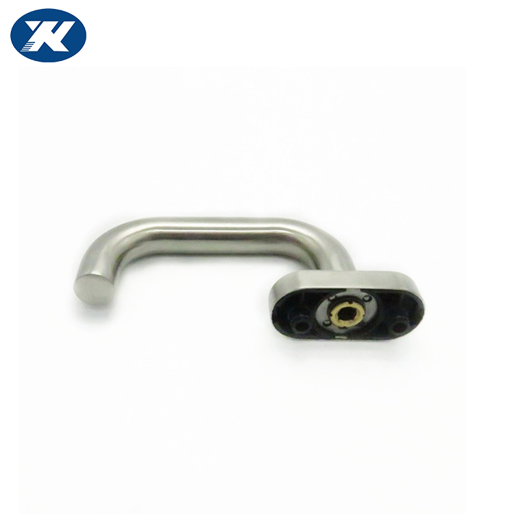 Tubular Stainless Steel Entrance Door Handles Pull Turn Lever Window Handle
