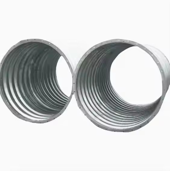 Hot Sale Galvanized Corrugated Steel Culvert Pipe for Drainage, Highway, Bridge Construction