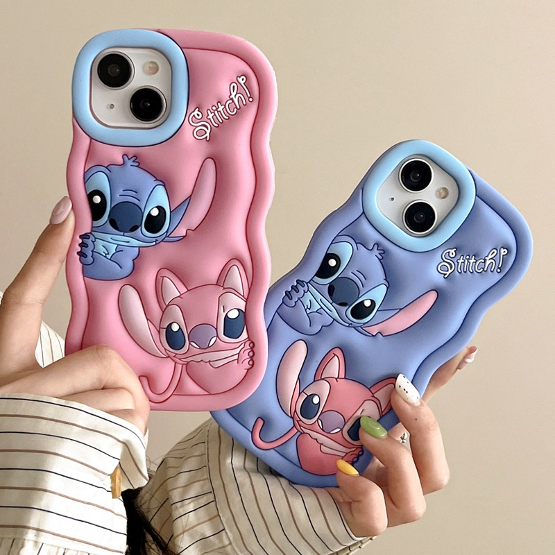 Чехол силиконовый Stitch для iPhone 16 PRO Max 11-15