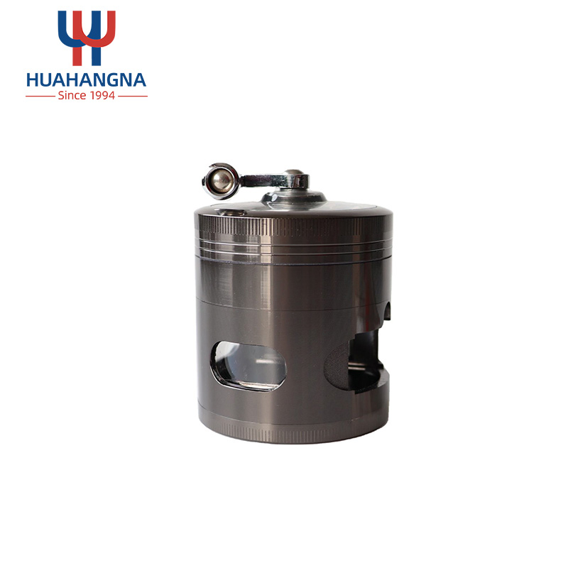 Herb Grinder Hot Sale Alloy Herbal Herb Spice Grinders Smoking Pipe Accessories Gold Smoke Cutter