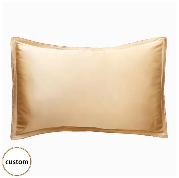 Wholesale Pure Natural 6A Charmeuse Silk Mulberry Satin Pillowcase Eye Mask Set Can Be Customized Packing Box Gift Box