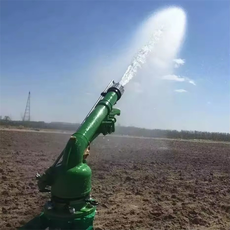 Farmland Irrigation System Rain Gun Stand 360 Auto Rotary Sprinkler Spray Gun
