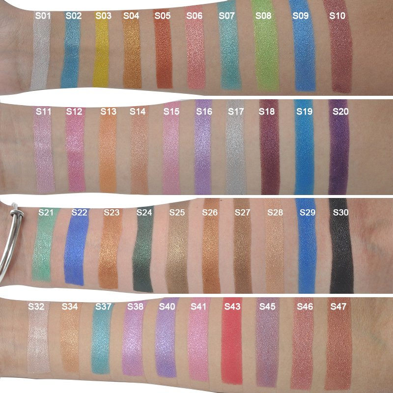 Custom High Pigment Private Label Cosmetics Makeup Eyeshadow Palette Manufacturer