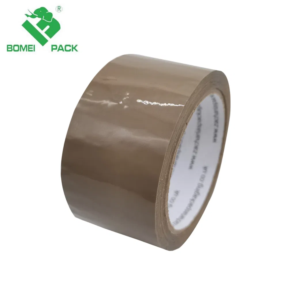 Factory Wholesale Dark Brown Hot Melt / Acrylic BOPP Packing Tape