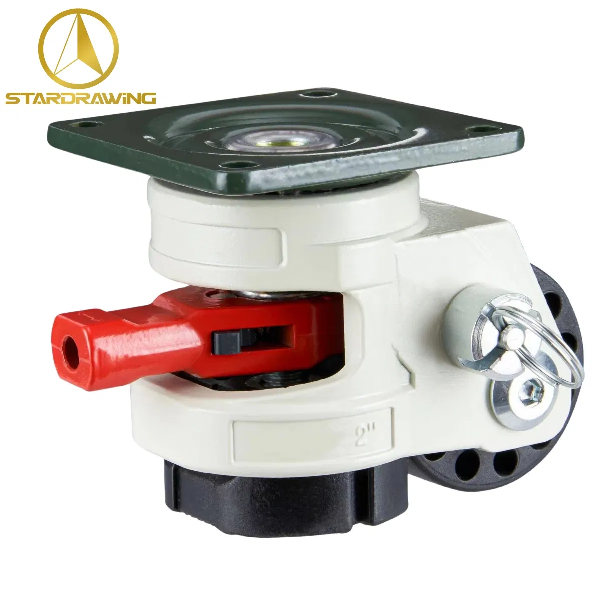 Stardrawing Low Profile Casters and Wheels Leveling 2inch