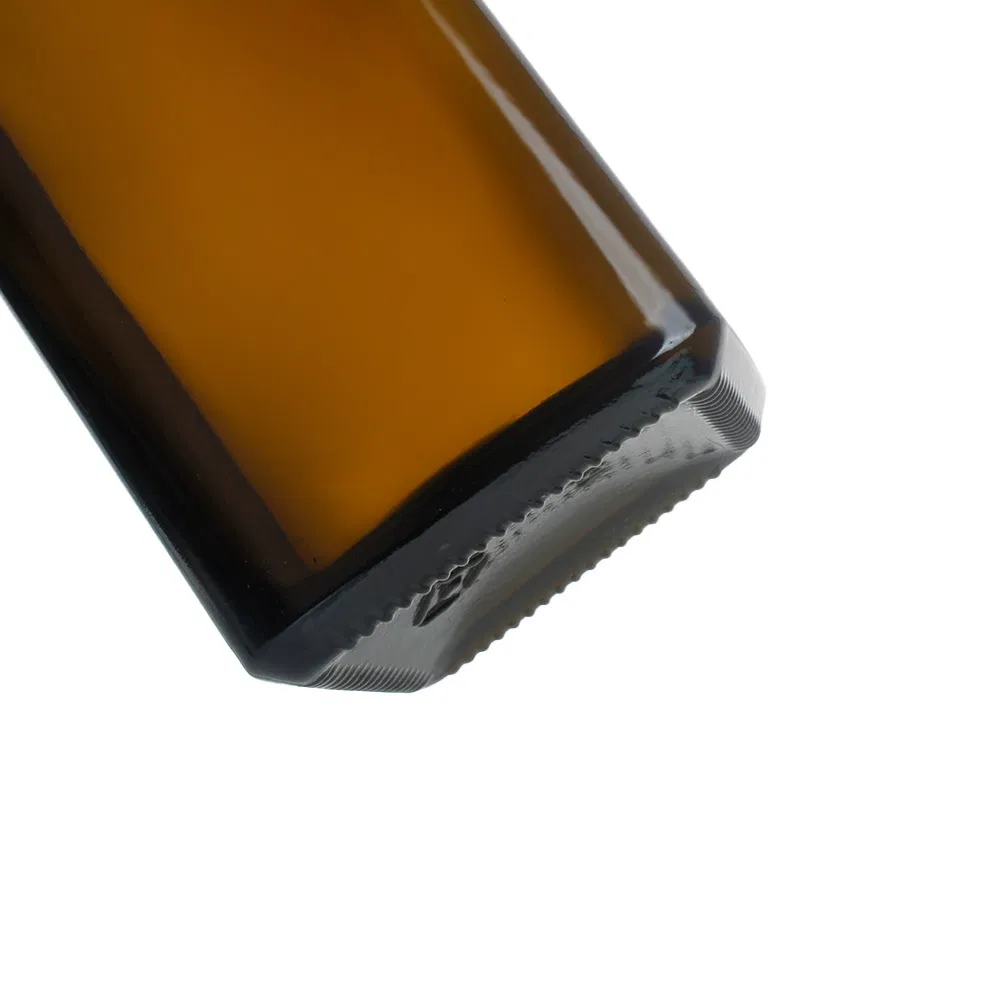 Stocked 750ml Classic Green Square/Round Shape Cooking Olive Oil Bottle with Aluminum Lid