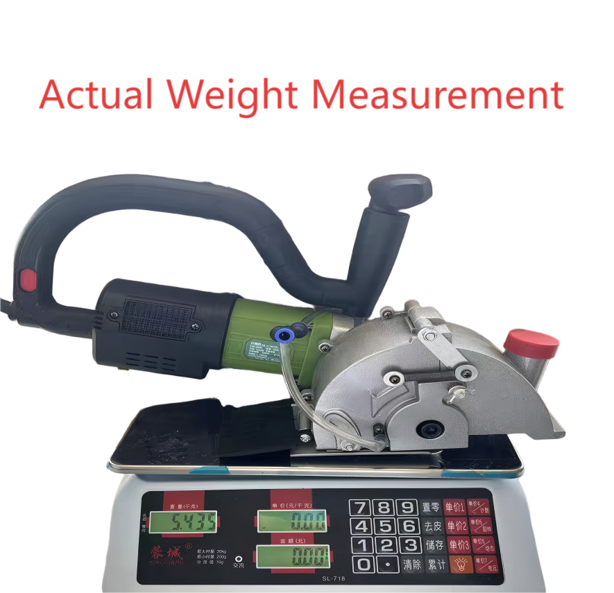 3800W 156mm Brushless Wall Concrete Chaser Grooving Cutting Machine