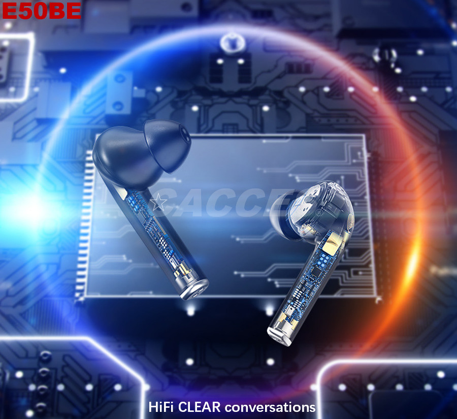 Беспроводные наушники TWS Bluetooth 5.3, IPX4, 8 часов игры