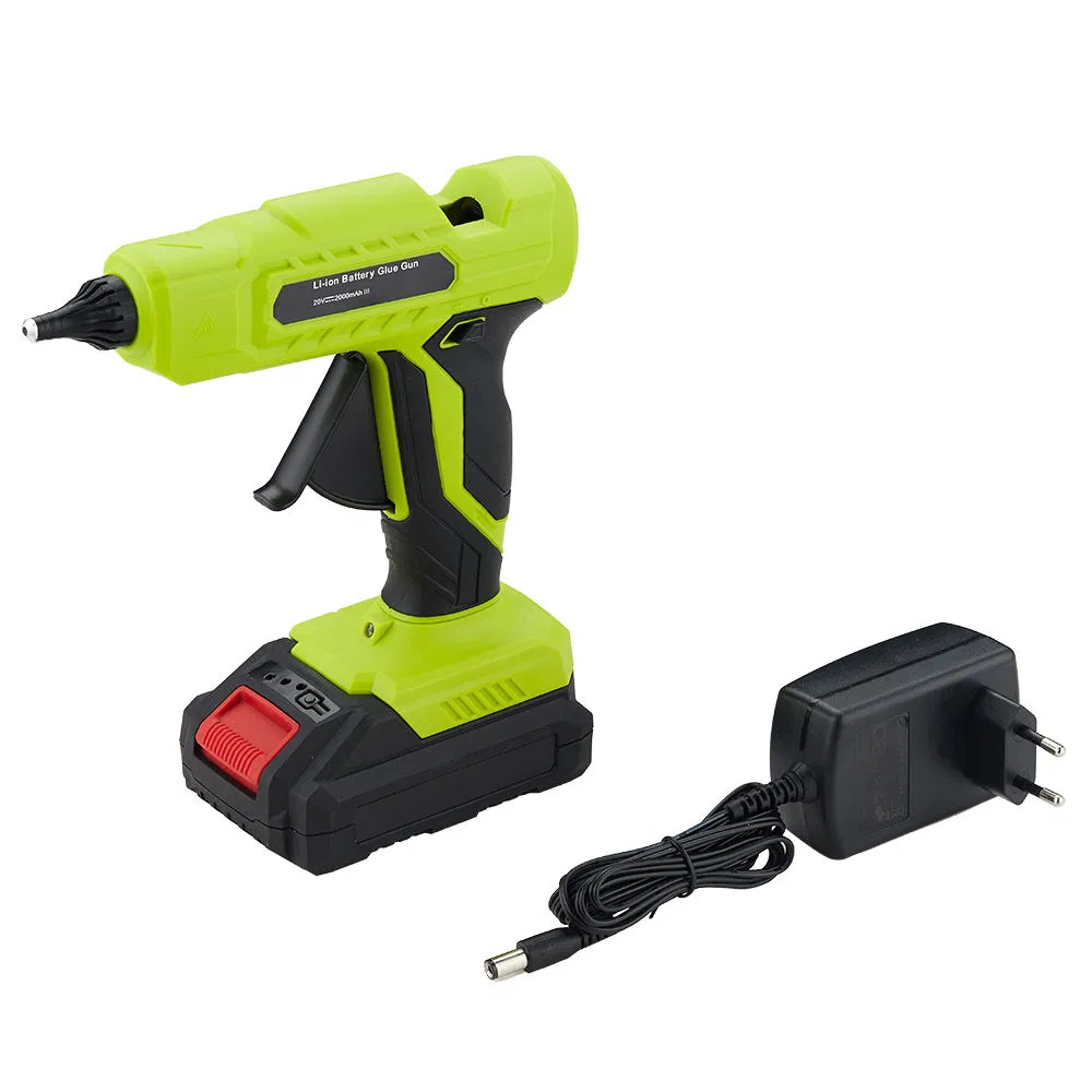 Handheld 20V Silicone Lithium Battery Powered Cordless Heat Glue Gun