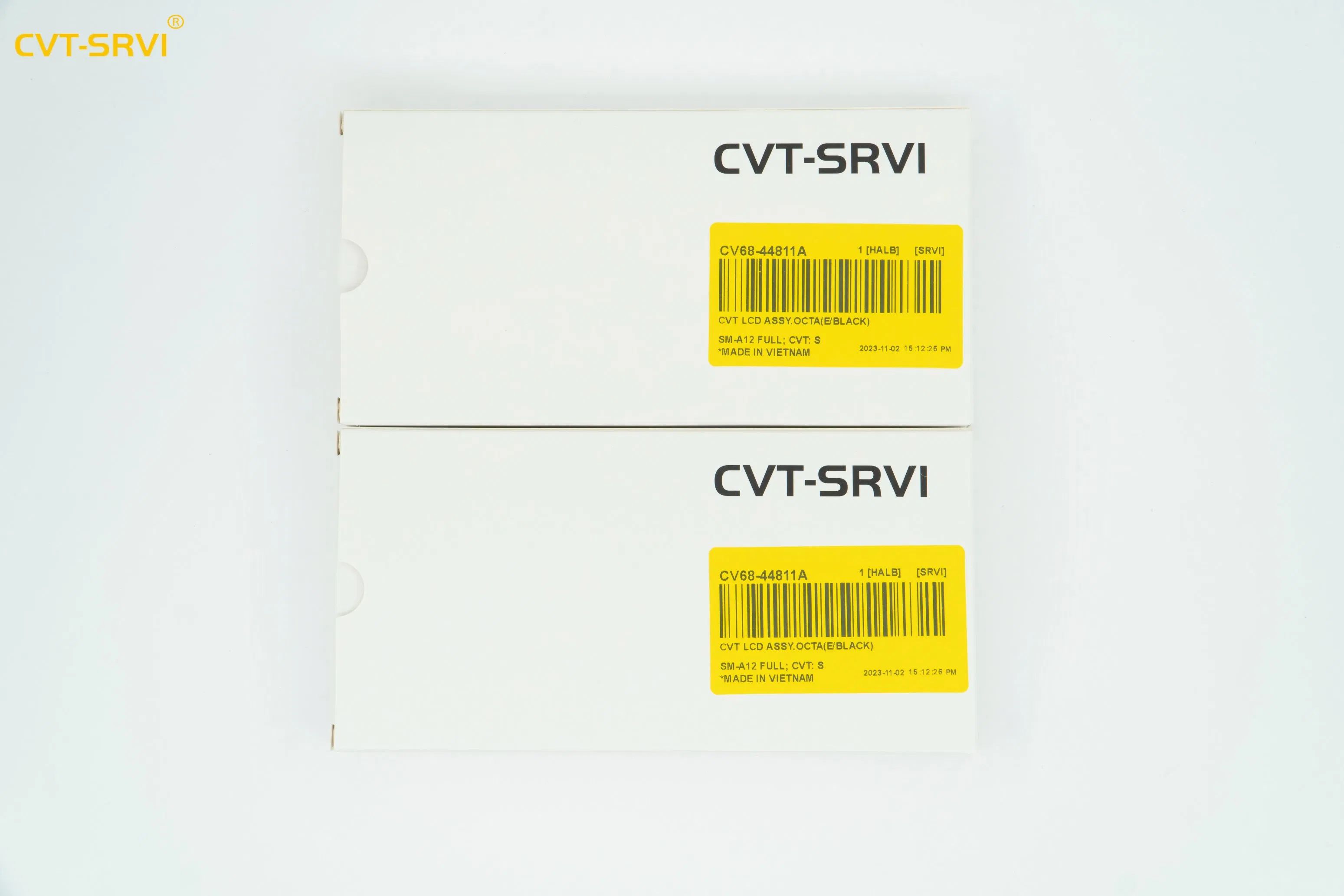 Оригинальный дисплей CVT для Samsung A12/A25/S23 Fe с рамкой