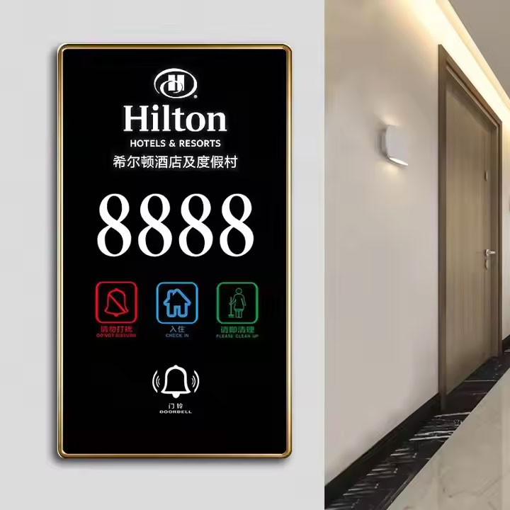 Smart Hotel Automation Guest Room Management System Bluetooth Hotel Grms Doorbell System