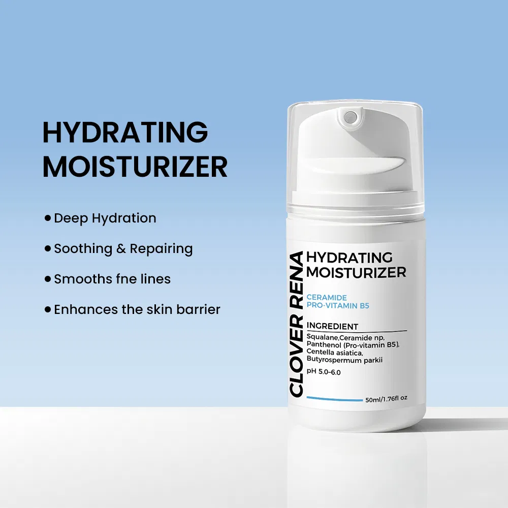 Private Label High Quality Whitening Anti Aging Wrinkles Protect Skin Barrier Ceramide Niacinamide Moisturizing Cream