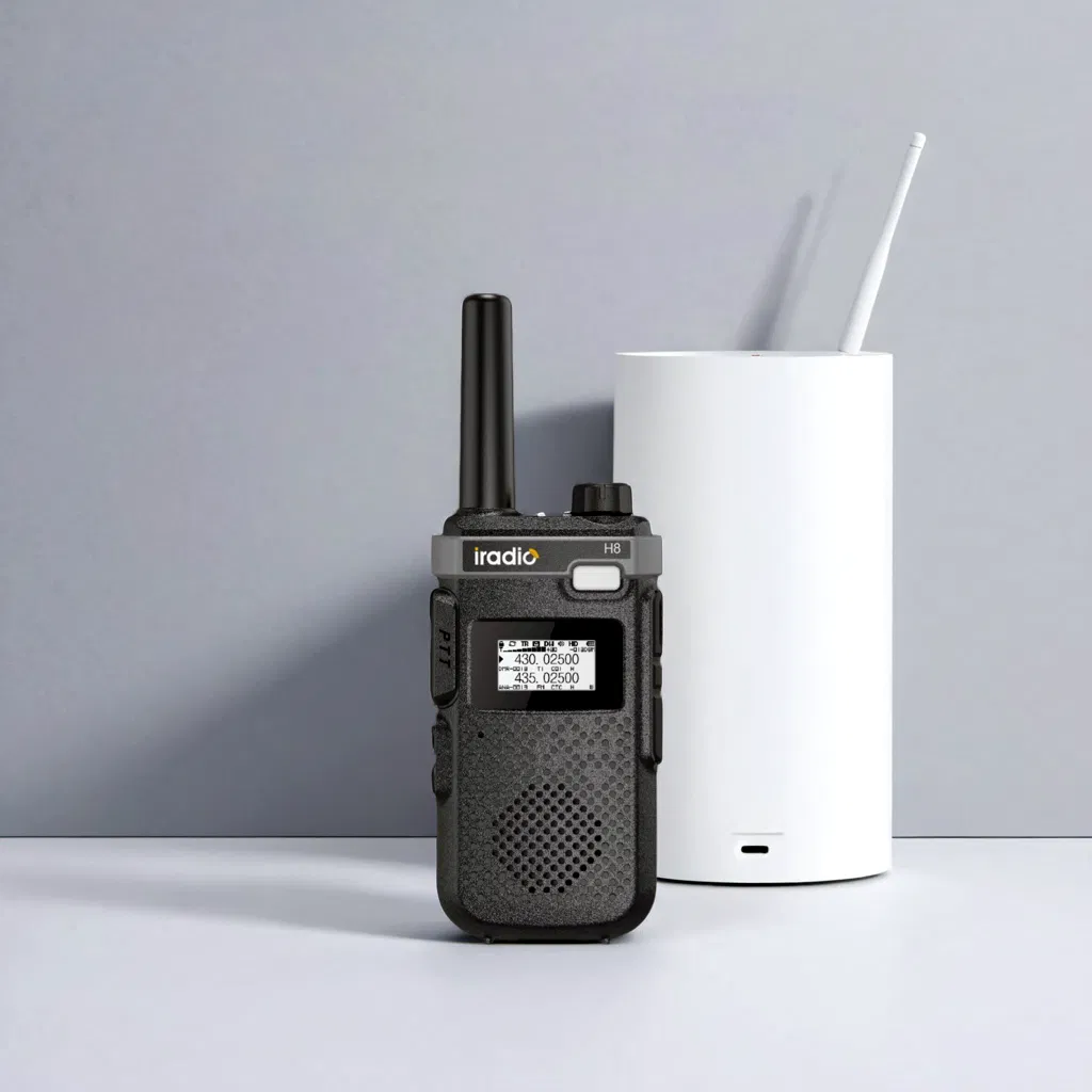 Iradio Dual-Standby Walkie Talkie H8, Two Way Radio with 1024CH