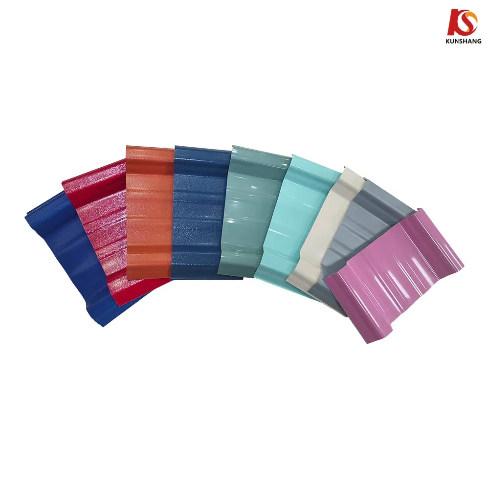 3 Layers UPVC Trapezoil Roof Sheet for Industry Roofing