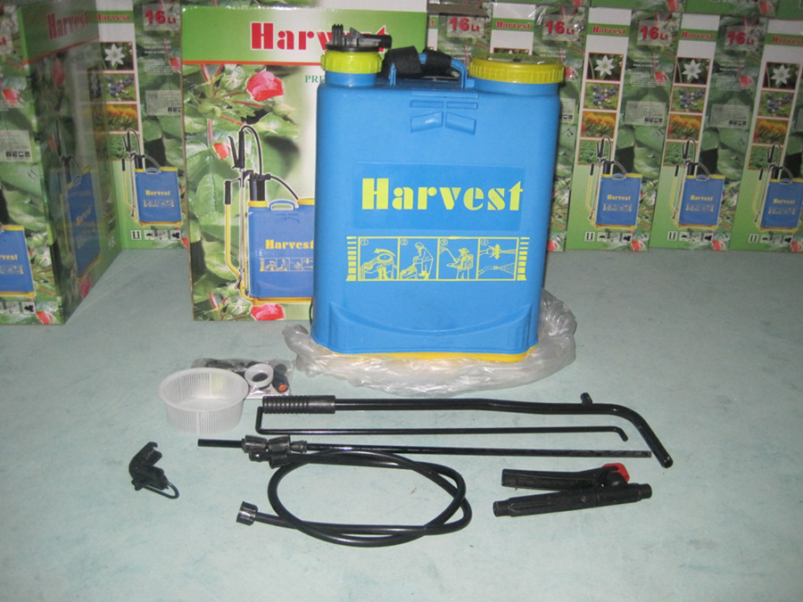 16L Agrochemical Sterilization Backpack Battery Electric Garden Agricultural Knapsack Manual Hand Sprayer (HT-16P-3)