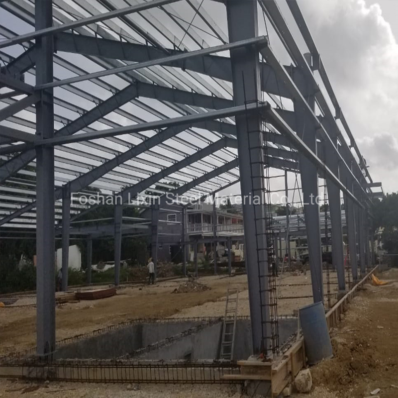 Seismic Design Steel Shopping Mall Prefabricated House Structure Steel Building