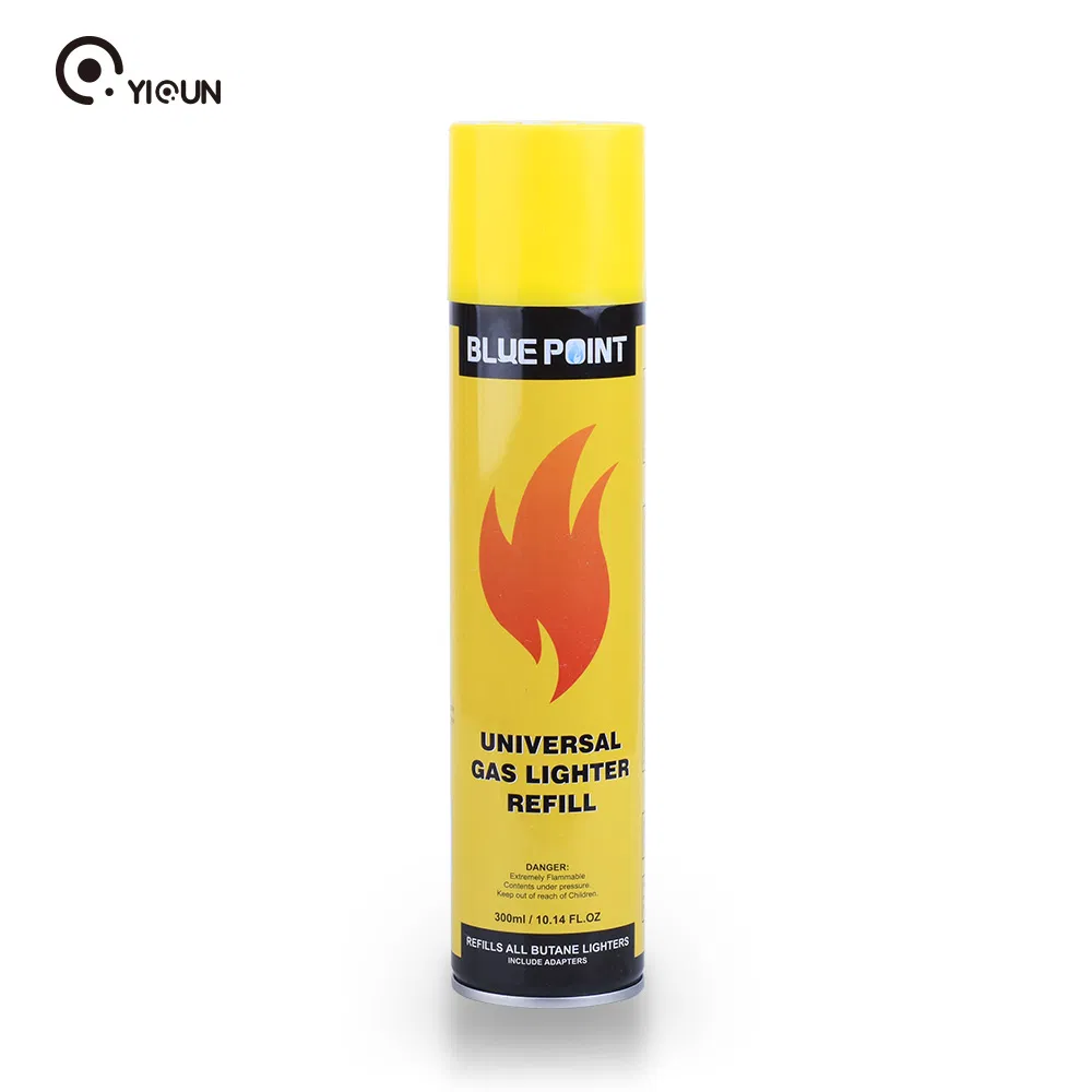 Lighter Gas Refill Butane Gas Fuel Ultra Refined Aerosol