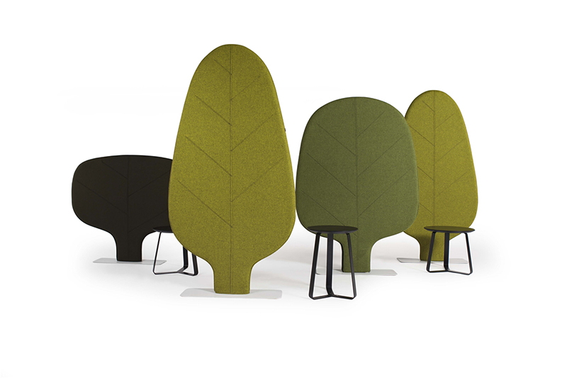 Latest Design Tree Leaf Office Flexible Partition Wall Acoustic Sliding Folding Partition