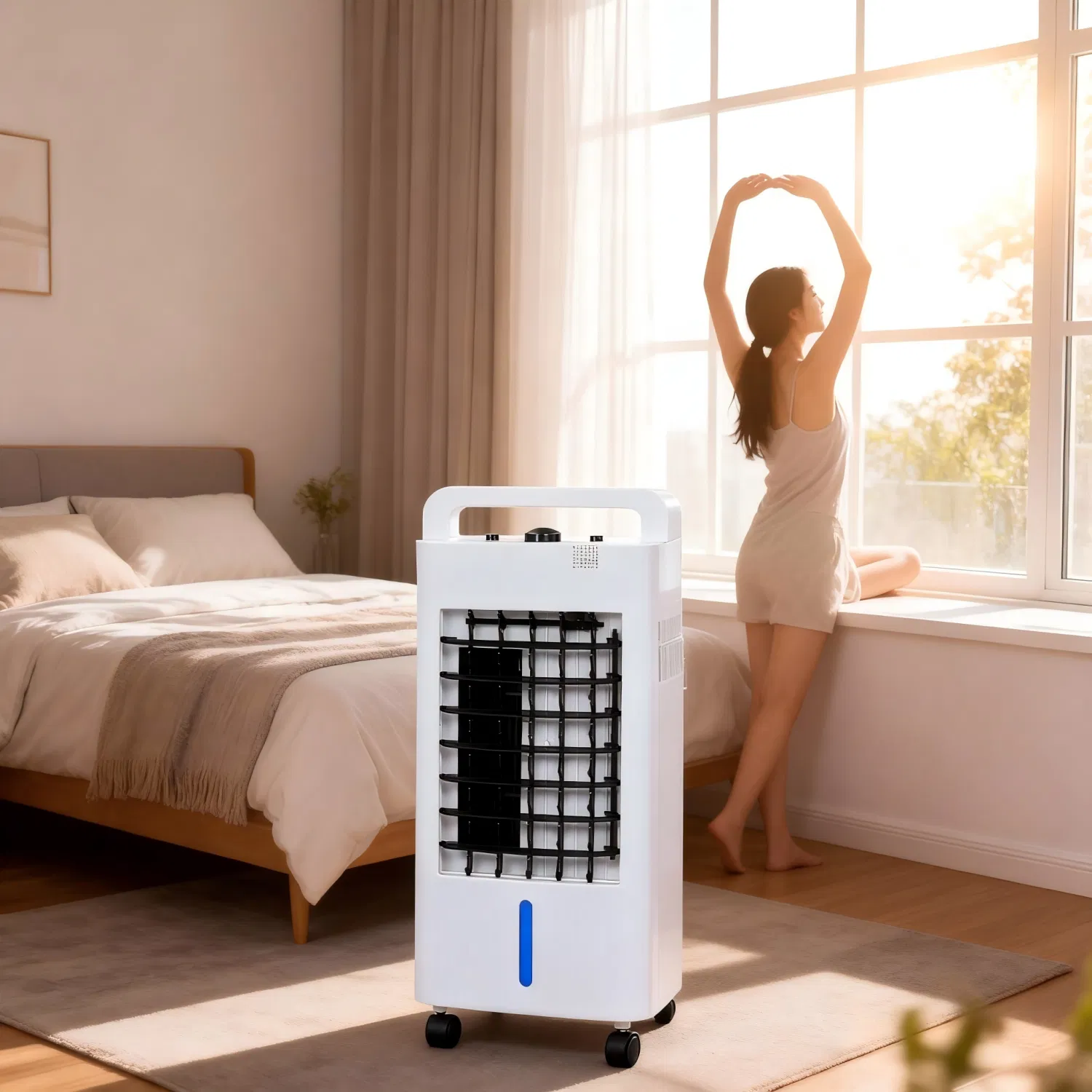 Energy Saving Portable Air Cooler Evaporative Air Cooler Desert Air Cooler Home Air Cooler Outdoor Air Cooler with Low Noise Operation Technology