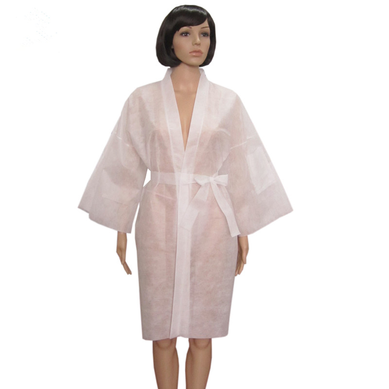 SPA Massage Special Disposable Non-Woven Bathrobe Hot Spring Sweat Steaming Kimono