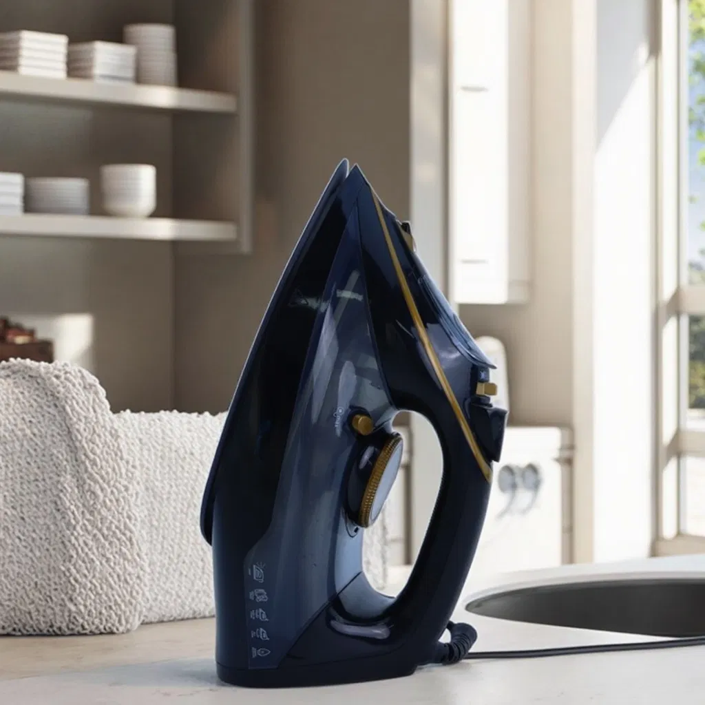 Portable Handheld Electric Iron with Dry Steam Travel-Ready for Household Use