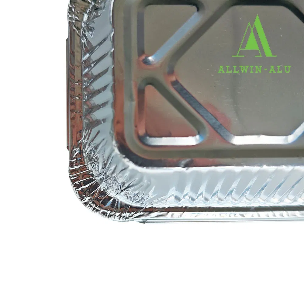 Free Sample Eco-Friendly Food Packaging Box Disposable Aluminum Foil Takeaway Container