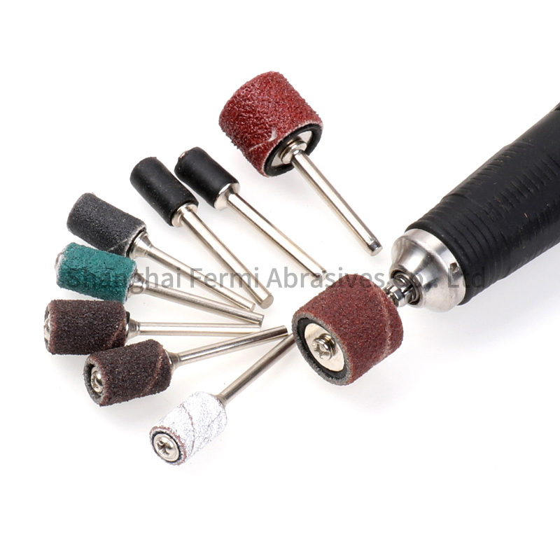 Резиновые оправки для абразивных лент, вал 6 мм