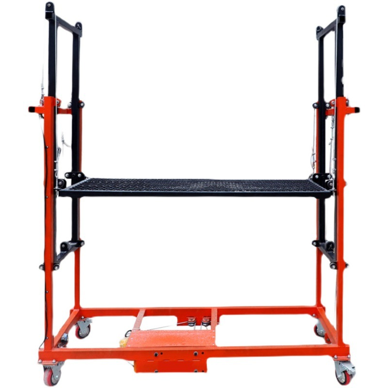 Electric Mobile Scaffolding Tower with Outriggers – Stable & Easy to Assemble