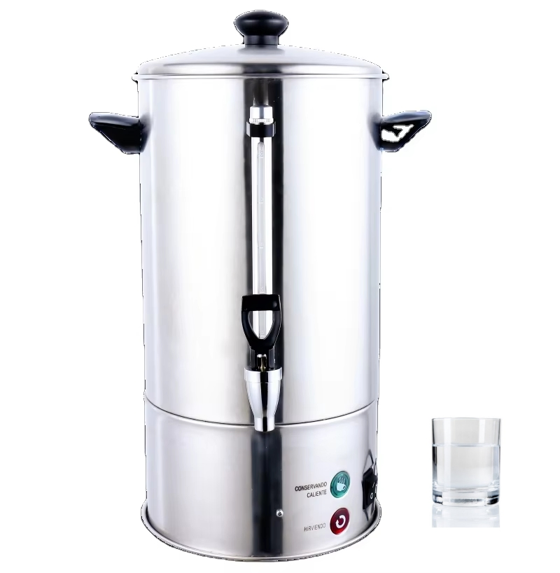 Plastic Handle Stainless Steel Hot Water Boiler Coffee Boiler Urn