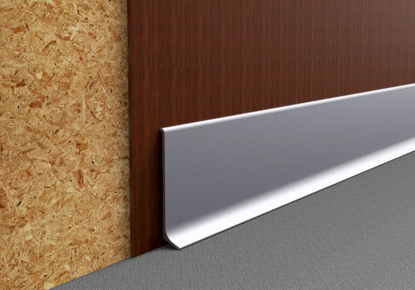 Aluminum Skirting Board with Various Colors