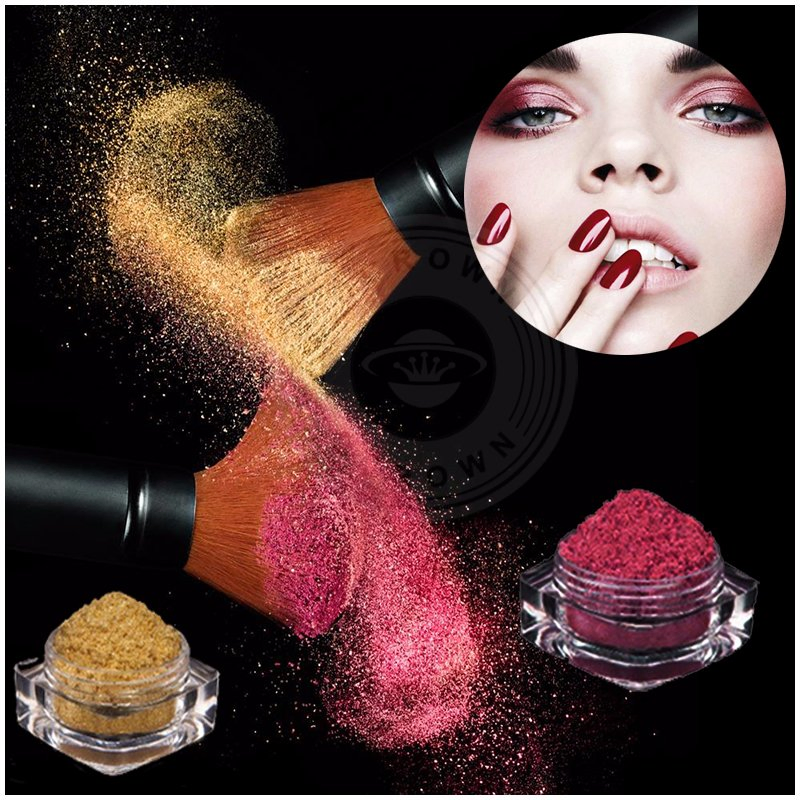 Smooth Shimmer Pearl Eyeshadow Mineral Powder Shadows Palette Pigment