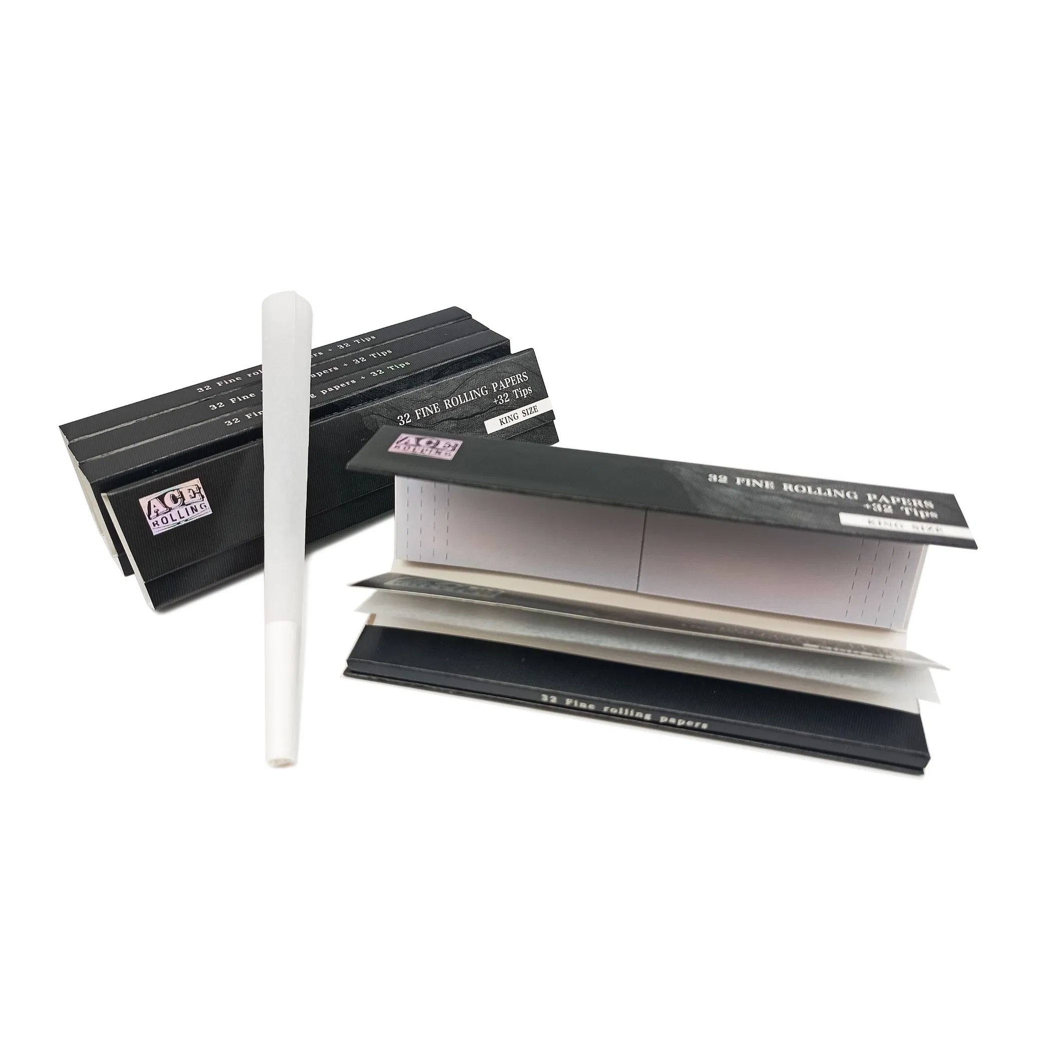 Custom Ultra Thin 10g Cigarette Rolling Paper Smoking with Tips