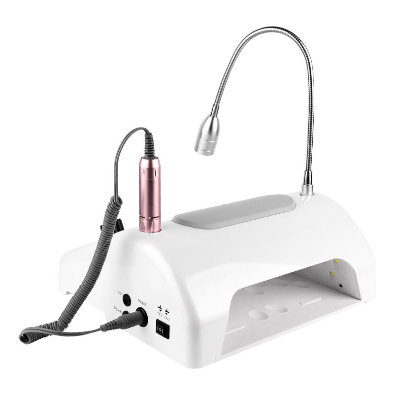 30000rpm Electric Nail Art Drill Machine 5 in 1 UV LED Manicure Care Lamp Set Nails Dust Collector Dryer