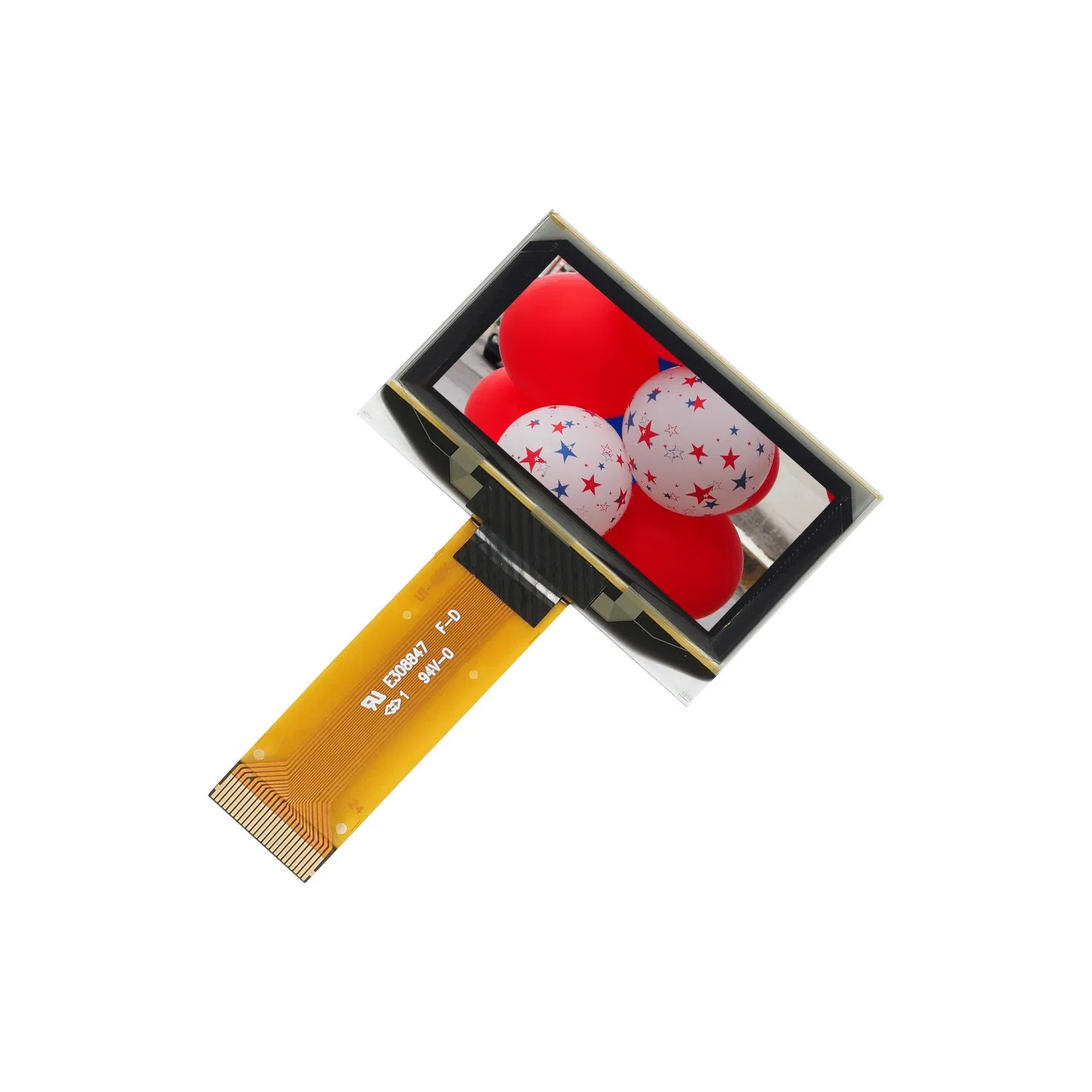 1.54 Inch Screen 128*64 Resolution SPI OLED Module with 120 cd/m2