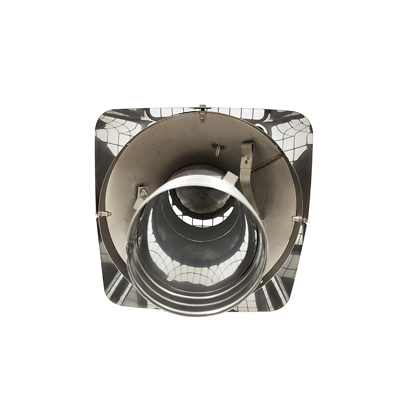 6" Single Wall Stainless Steel Rectangular Intelligent Round Chimney Rain Cap