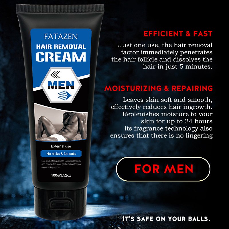 Mild Non-Irritating 5 Minutes Painless Permanent Fast Deep Hair Removal Cream